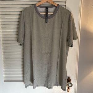 Lululemon Fundamental T-Shirt Grey Striped